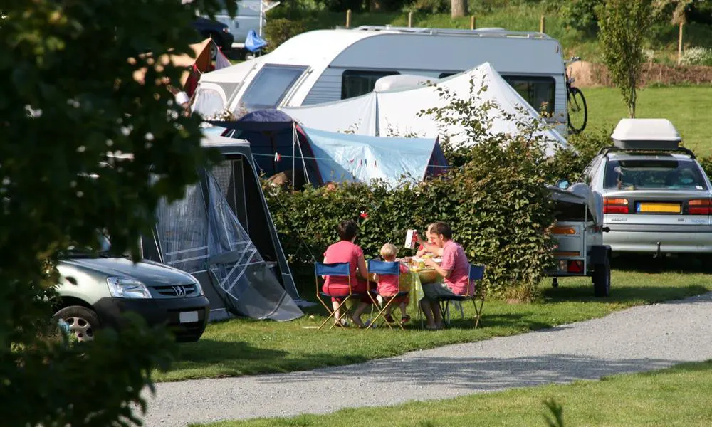 Camping L'aiguille Creuse : Emplacements