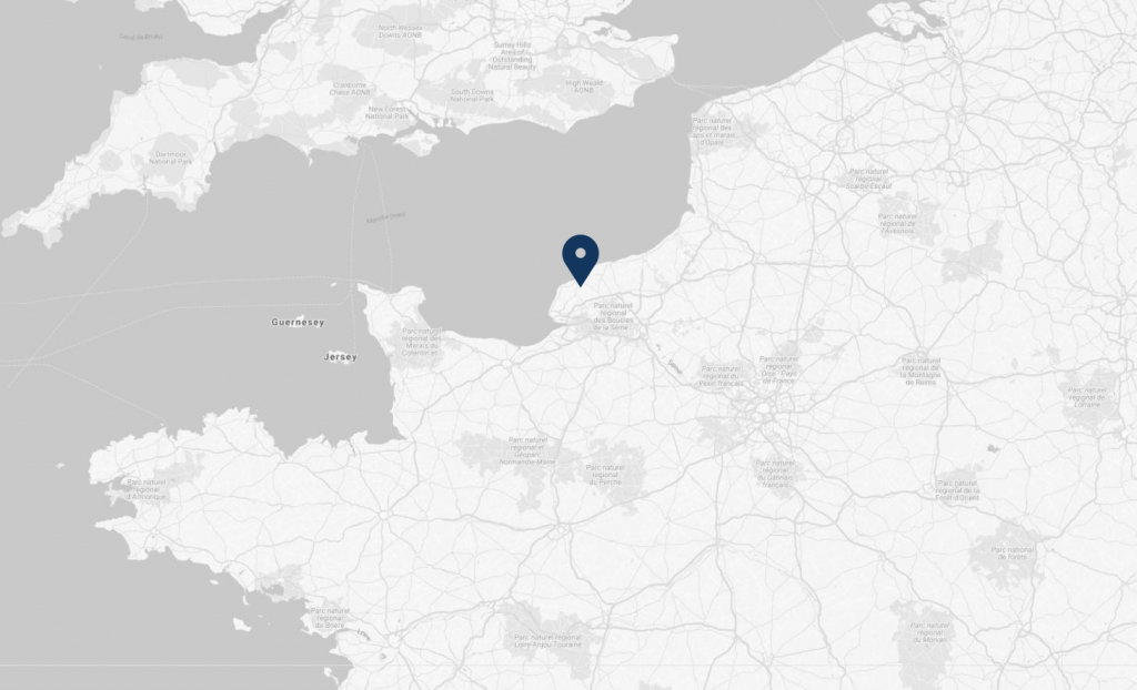 Aiguille Creuse campsite: Aiguille Creuse Map