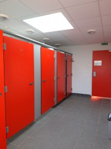 Camping L'aiguille Creuse : Cabines Lavabo