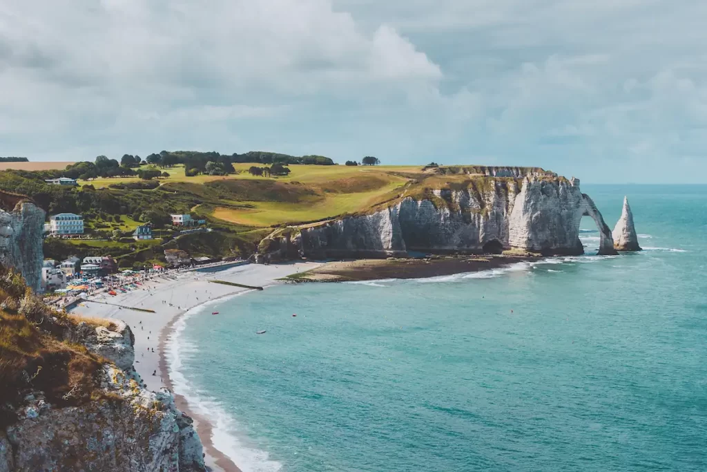 De kliffen van Etretat