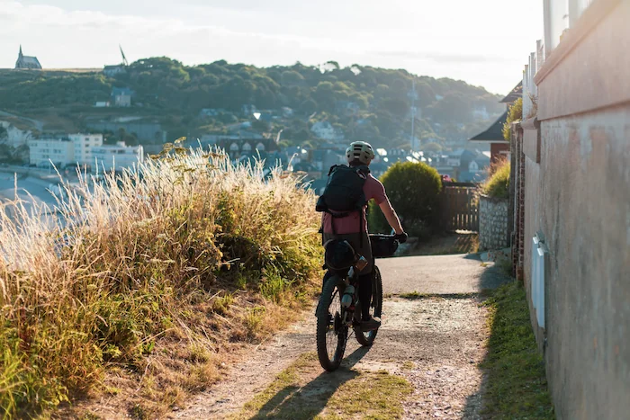 Fietsen bij Le Havre