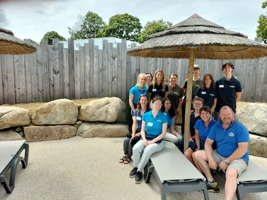 L'equipe 2024 du camping l'Aiguille Creuse à Etretat