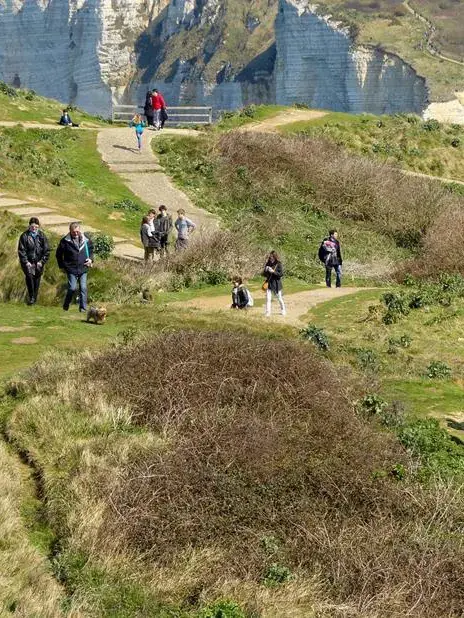 Camping L'aiguille Creuse, près d'Etretat et de ses Falaises