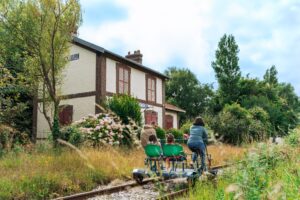 Camping L'aiguille Creuse : 2025 Aiguille Creuse Velorail Sunêlia@photo911 (2)