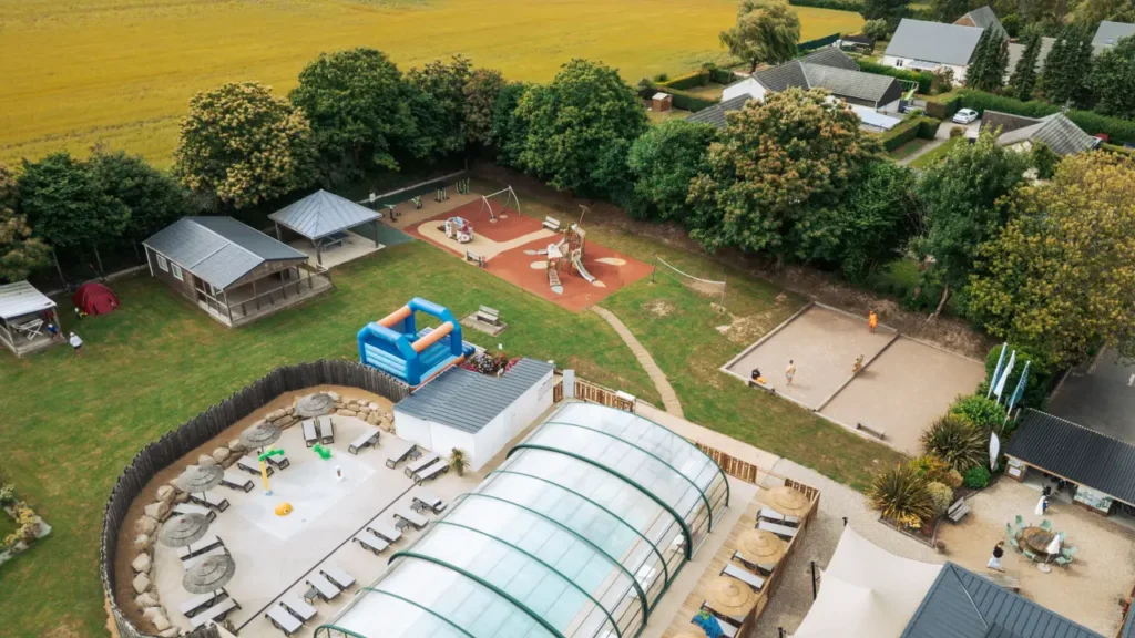 Camping L'aiguille Creuse : 2025 Aiguille Creuse Vue Aerienne Sunelia@photo911 9